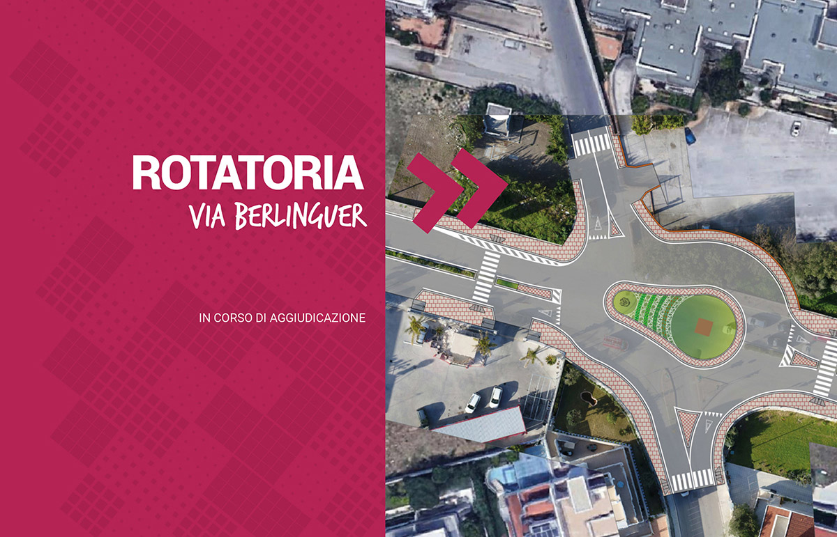Rotatoria Via Berlinguer