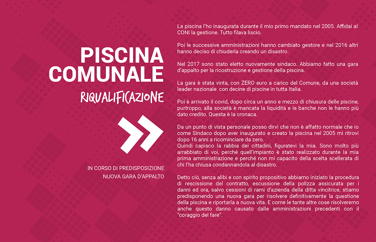 Piscina Comunale Riqualificazione